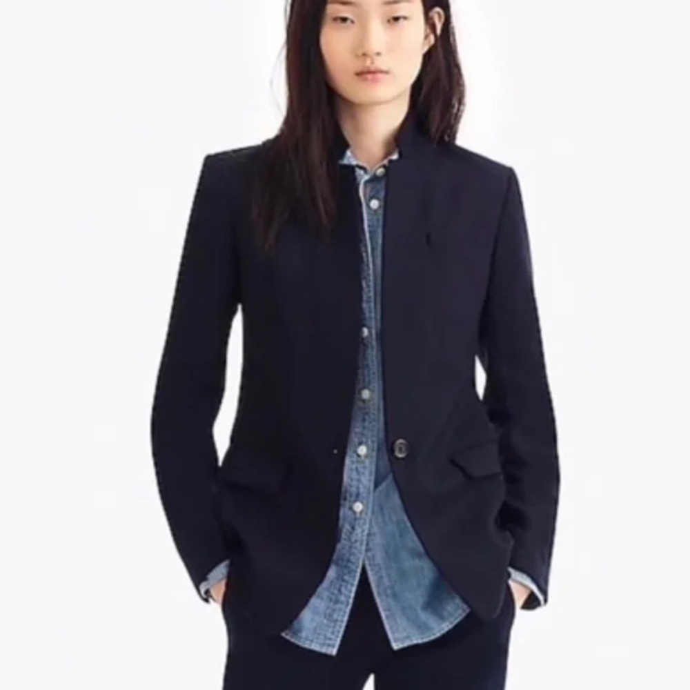 J Crew Regent Blazer Navy